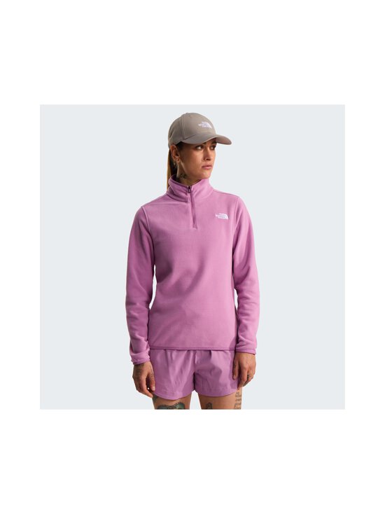 The North Face - W Glacier 1/4 Zip -fleecepaita - G6E1 HUSHED LAVENDER | Stockmann - photo 3
