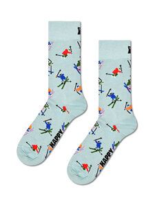 Happy Socks - Skiing-sukat - 6000 LIGHT BLUE | Stockmann