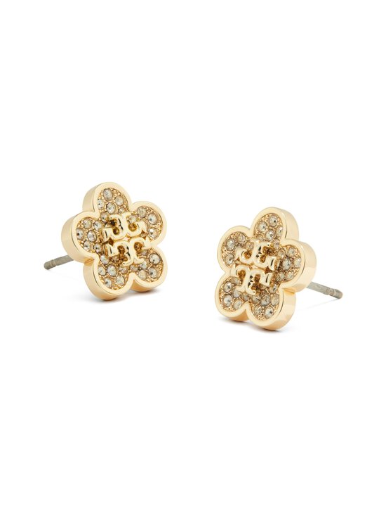 Tory Burch - Kõrvarõngad Kira Pave Flower - TORY GOLD / CRYSTAL | Stockmann - photo 2