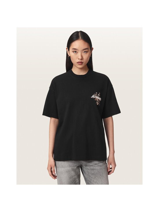 Allsaints - Valen Etta t-paita - BLACK | Stockmann - photo 3