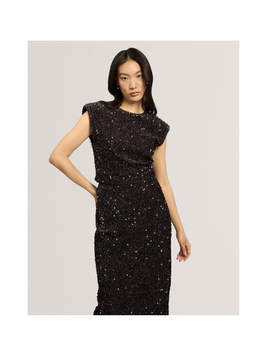 Ted Baker London - Vielie Velvet -paljettitoppi - DK-GREY | Stockmann - photo 3
