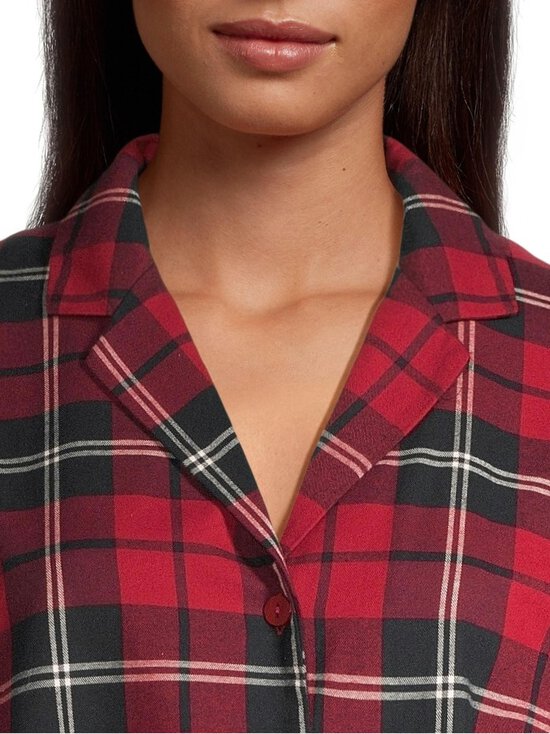 A+more - Nicole-flanelliyöpaita - RED/BLUE CHECK | Stockmann - photo 4