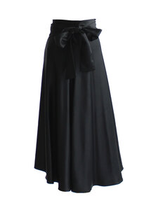 Lili Marleena - Midiseelik Shiny - BLACK | Stockmann
