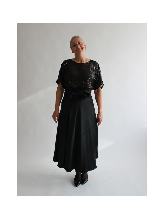Lili Marleena - Midiseelik Shiny - BLACK | Stockmann - photo 3