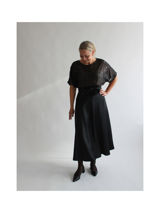 Lili Marleena - Midiseelik Shiny - BLACK | Stockmann - photo 4