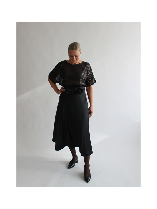Lili Marleena - Midiseelik Shiny - BLACK | Stockmann - photo 6