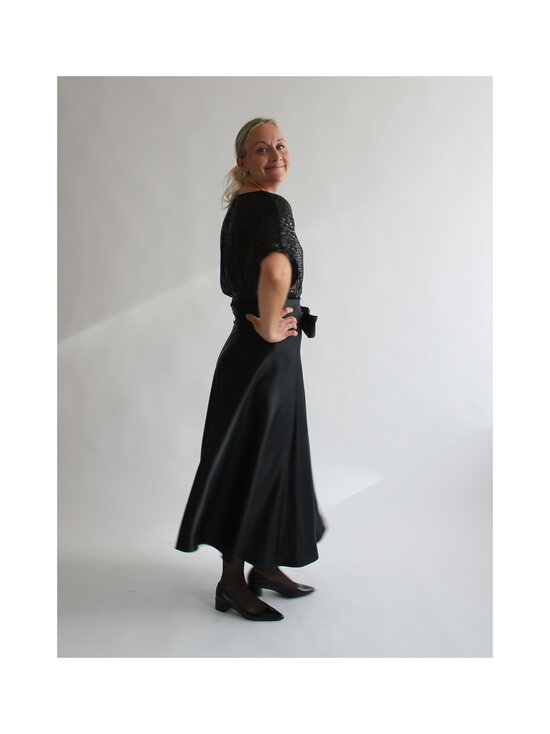 Lili Marleena - Midiseelik Shiny - BLACK | Stockmann - photo 7