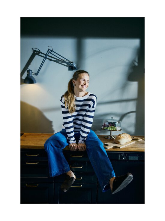 Freequent - Dodo -neulepusero - 7102 STAR OFF-WHITE W. NAVY BLAZER | Stockmann - photo 5