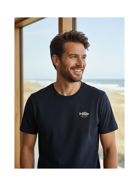 Marc O'Polo - Jersey t-paita - 4131 DARK NAVY | Stockmann - photo 6