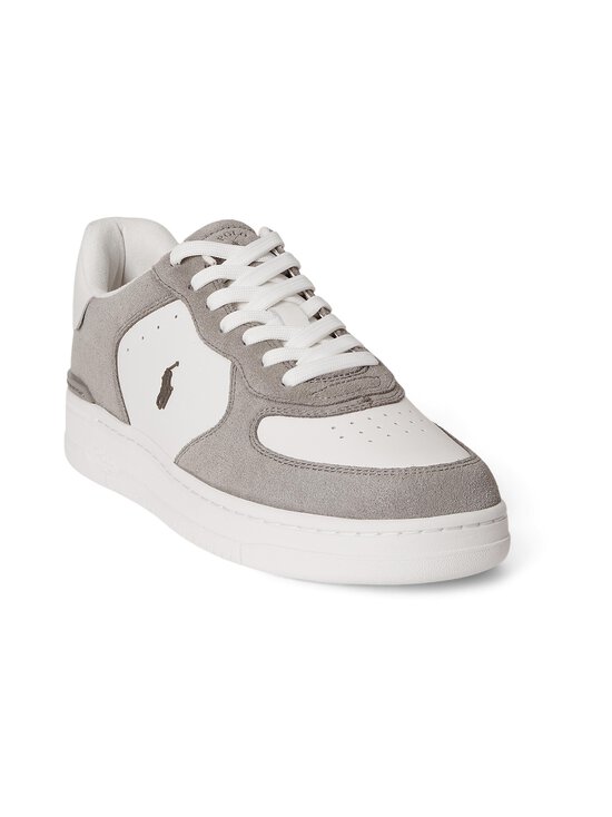 Polo Ralph Lauren - Masters Court -nahkasneakerit - EARTH GREY/DECKWASH WHITE | Stockmann - photo 4