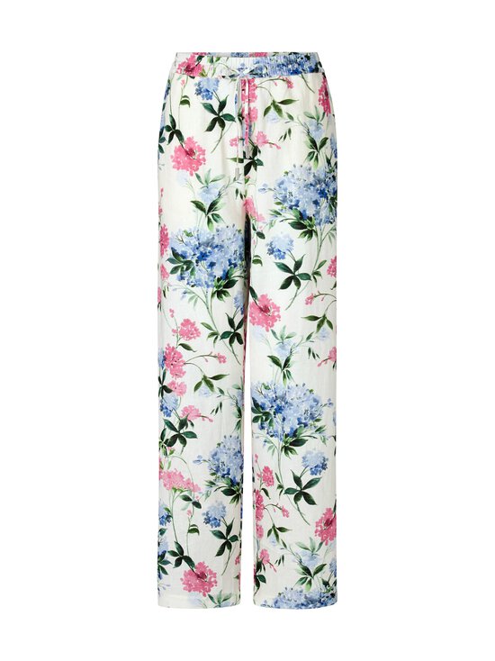 rich & royal  – Flower-pellavasekoitehousut