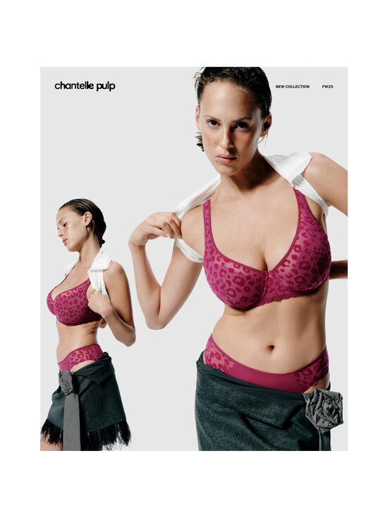 Chantelle - Girls Plunge Foam -rintaliivit - 0IL DARK FUCHSIA | Stockmann - photo 6