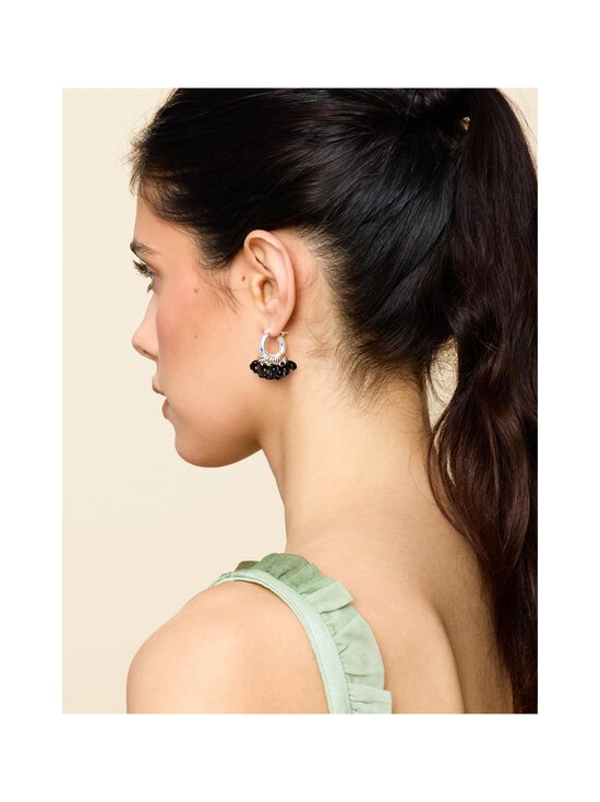 Annele - Mini Midnight In Silver auskari - SILVER/BLACK | Stockmann - photo 3