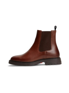 Tommy Hilfiger - Corporate Casual Chelsea -nilkkurit - GVI WINTER COGNAC | Stockmann