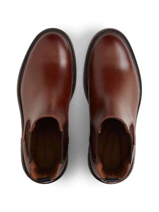 Tommy Hilfiger - Corporate Casual Chelsea -nilkkurit - GVI WINTER COGNAC | Stockmann - photo 4