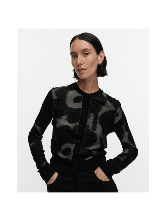 Marimekko - Kardigan Innoittaa Unikko - 930 BLACK LIGHT PINK | Stockmann - photo 5