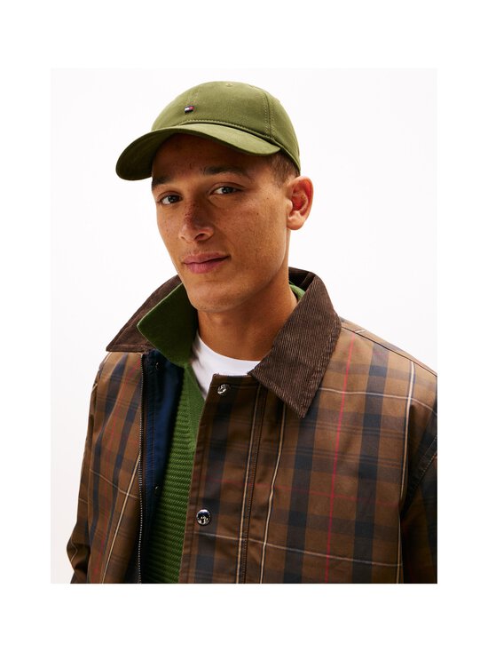 Tommy Hilfiger - Flag 85 Soft 6 Panel -lippalakki - M1Q ARCTIC SPRUCE | Stockmann - photo 4