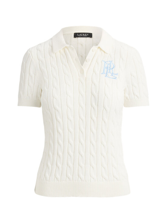Lauren Ralph Lauren - Natrissa-lyhythihainen neule - WHITE | Stockmann - photo 1