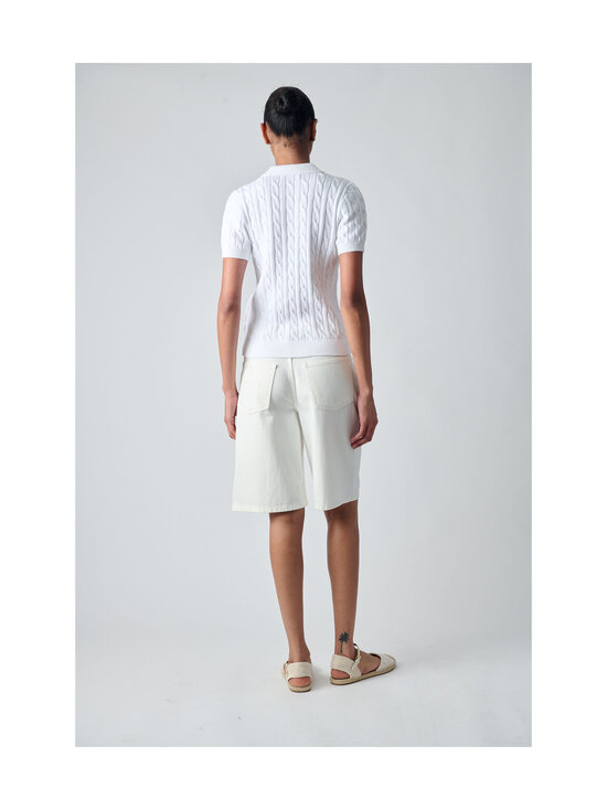 Lauren Ralph Lauren - Natrissa-lyhythihainen neule - WHITE | Stockmann - photo 4