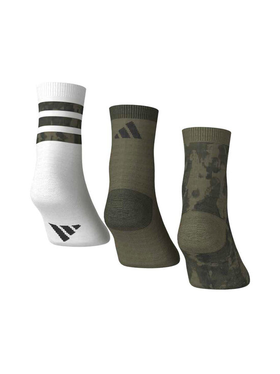 adidas Sportswear - Sokid Camo, 3 paari - KR2466 OLISTR/OLISTR/WHITE | Stockmann - photo 10