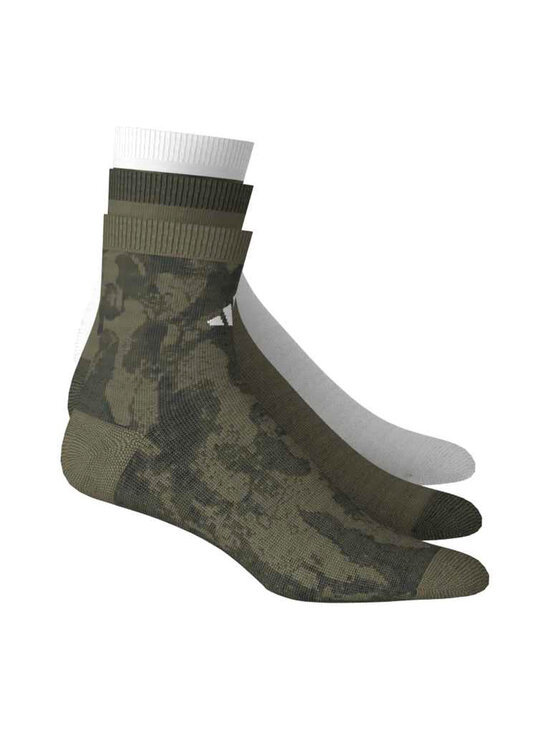 adidas Sportswear - Sokid Camo, 3 paari - KR2466 OLISTR/OLISTR/WHITE | Stockmann - photo 8