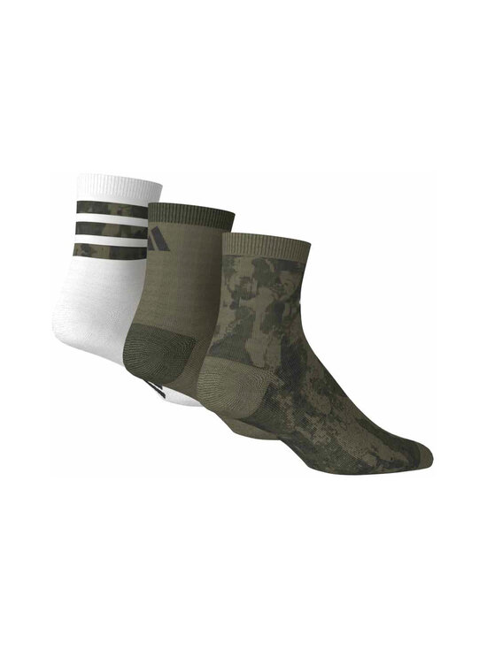 adidas Sportswear - Sokid Camo, 3 paari - KR2466 OLISTR/OLISTR/WHITE | Stockmann - photo 9