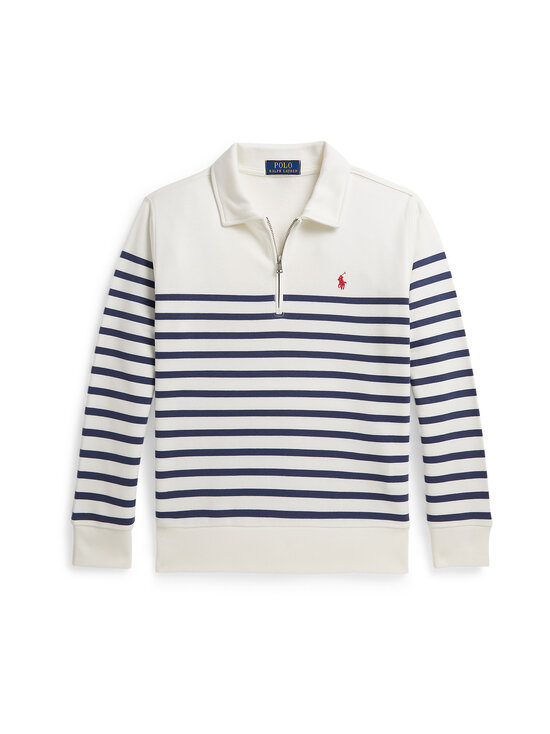 Polo Ralph Lauren - Pusa Knit Full Zip - DECKWASH WHITE/LIGHT NAVY | Stockmann - photo 1
