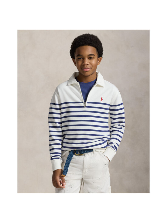 Polo Ralph Lauren - Pusa Knit Full Zip - DECKWASH WHITE/LIGHT NAVY | Stockmann - photo 3
