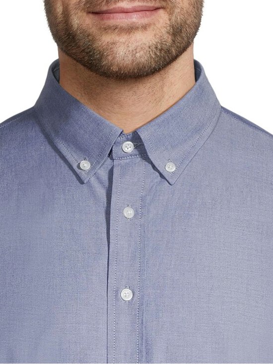ESSENTIALS by Stockmann - Everett Modern fit -kauluspaita - LT. DENIM BLUE | Stockmann - photo 4