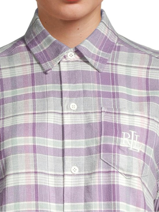 Lauren Ralph Lauren - Check Boyfriend Style -yöpaita - 975 MULTI PLAID - photo 5 Lauren Ralph Lauren - Check Boyfriend Style -yöpaita - 975 MULTI PLAID | Stockmann - photo 5