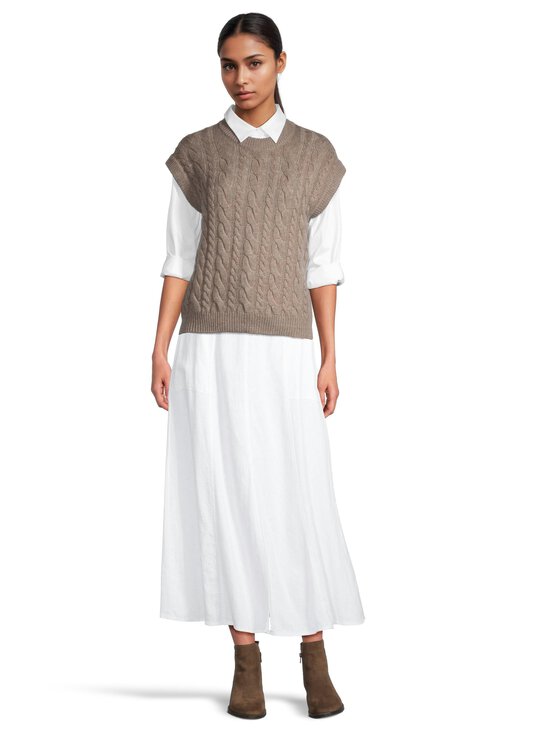 Original Story - Palmikkoes vest Vivian - 2900 NOUGAT - photo 2 Original Story - Palmikkoes vest Vivian - 2900 NOUGAT | Stockmann - photo 2