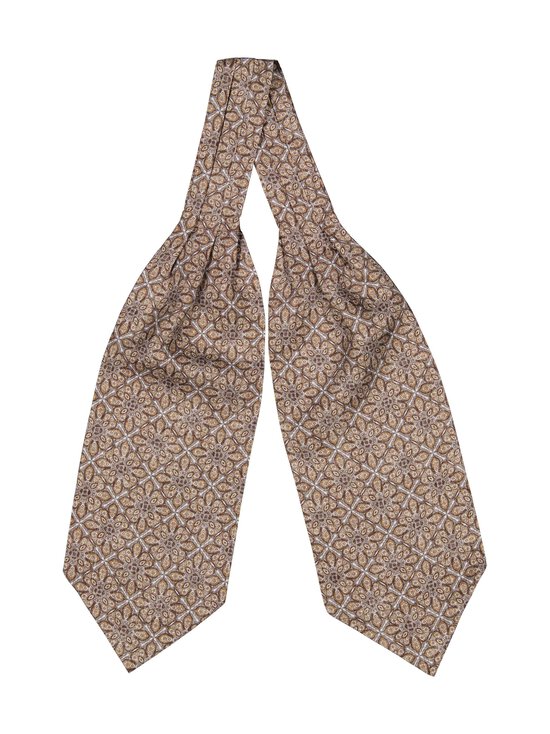 Stockholm Kravatt - Siidlips Ascot Tile Silk - 2 BEIGE/BROWN | Stockmann - photo 2