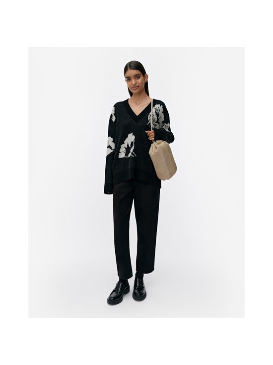 Marimekko - Läpi Myski -villaneulepusero - 910 BLACK, WHITE - photo 2 Marimekko - Läpi Myski -villaneulepusero - 910 BLACK, WHITE | Stockmann - photo 2