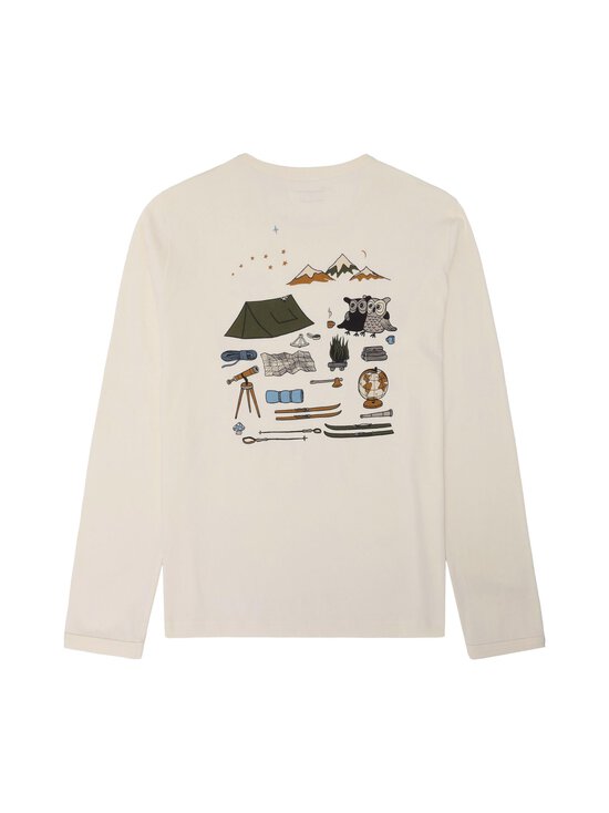 Knowledge Cotton Apparel - Pitkähihainen luomupuuvillapaita - 1387 EGRET - photo 2 Knowledge Cotton Apparel - Pitkähihainen luomupuuvillapaita - 1387 EGRET | Stockmann - photo 2