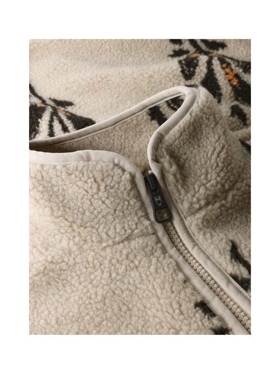 Knowledge Cotton Apparel - Loose Fit Zip Fleece -takki - 9930 BEIGE | Stockmann - photo 3