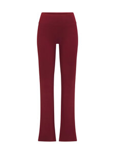 SKIMS - Cotton Jersey Foldover -housut - MERLOT | Stockmann