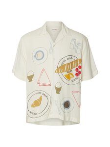 Selected - Särk SlhRlxHotel Amour Print - EGRET PRINT:PLACEMENT | Stockmann