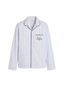 Calvin Klein Underwear - Script Button Down -pyjamapaita - 4IB 21632 CREST STRIPE+ICE CASTLE | Stockmann