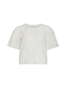 Vila - Pluus ViFifi Jacquard - CLOUD DANCER PATTERN:JACQUARD | Stockmann