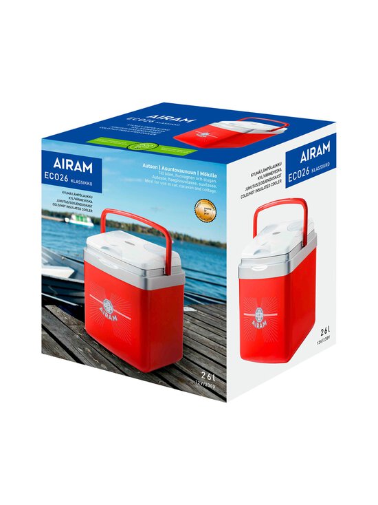 Airam - Eco26 Klassikko -kylmälaukku - RED - photo 2 Airam - Eco26 Klassikko -kylmälaukku - RED | Stockmann - photo 2