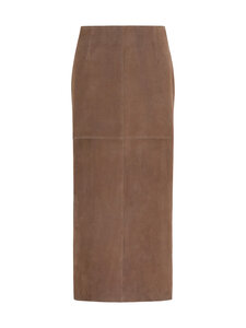 Max Mara Weekend - WkdPalmi-mokkanahkahame - 002 BROWN | Stockmann