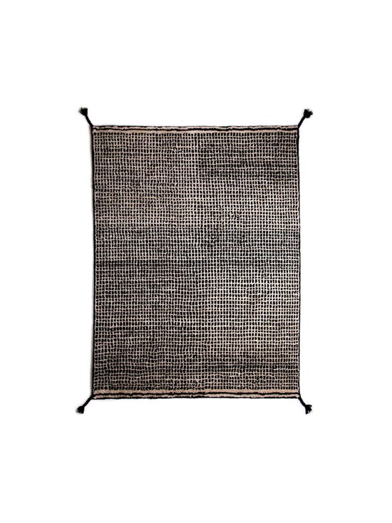 Woodnotes - Grid-matto 170 x 240 cm - MUSTA,VALKOINEN | Stockmann - photo 1