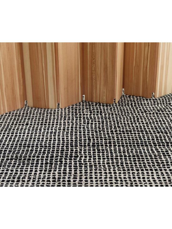 Woodnotes - Grid-matto 170 x 240 cm - MUSTA,VALKOINEN | Stockmann - photo 5