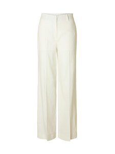 Selected - Slftania-pellavasekoitehousut - BRIGHT WHITE | Stockmann