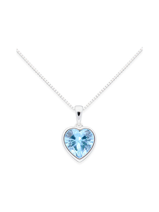 Annele - Sweethearts Blue In Silver -kaulakoru - BLUE | Stockmann - photo 1