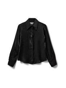 Sofie Schnoor - WallySW Shiny Fitted -paitapusero - 1000 BLACK | Stockmann