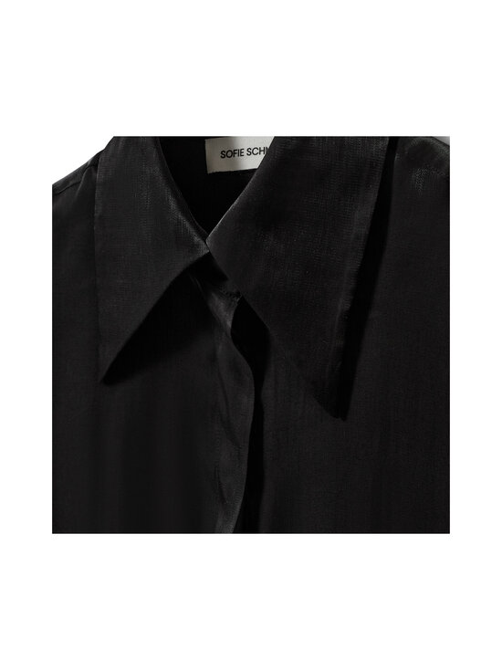 Sofie Schnoor - WallySW Shiny Fitted -paitapusero - 1000 BLACK | Stockmann - photo 3