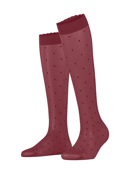 Falke - Knee-high dots 15 den socks - RUBY (8830) | Stockmann - photo 1