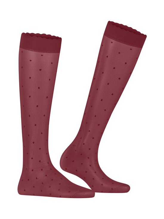 Falke - Knee-high dots 15 den socks - RUBY (8830) | Stockmann - photo 3
