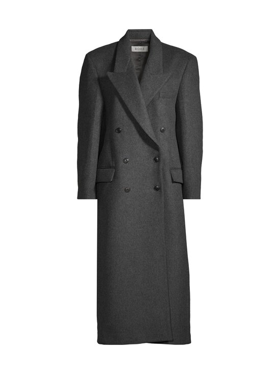 Róhe - Double-breasted tailored -villakangastakki - 013_368 ANTHRACITE MELANGE | Stockmann - photo 1